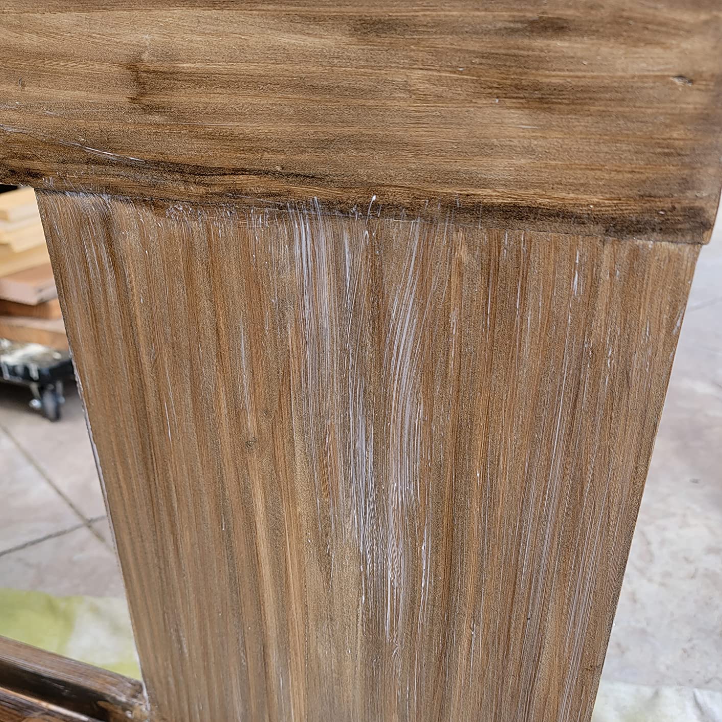 Wood Waterproofing Cream (1 Quart) 10-Year Outdoor Clear Sealer - Customer Photo 2