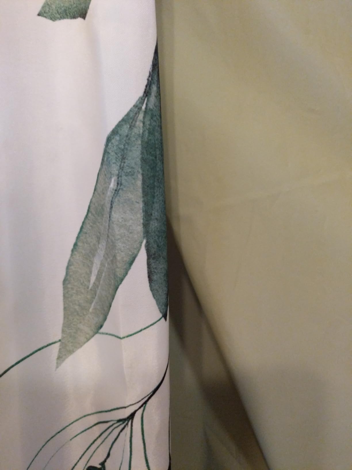 Shower Curtain Liner with 6 Magnets - Heavy Duty PEVA Plastic Shower Curtain for Bathroom, Waterproof Vinyl & See Through Bath Liner, Metal Grommets - Clear, 72x72 Customer Review Shower Curtain Liner with 6 Magnets - Heavy Duty PEVA Plastic Shower Curtain for Bathroom, Waterproof Vinyl & See Through Bath Liner, Metal Grommets - Clear, 72x72 - Customer Photo 2