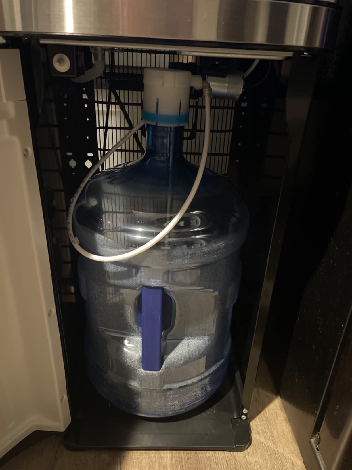 Brio Moderna Bottom Load Water Cooler Dispenser - Tri-Temp, Adjustable Temperature, Self-Cleaning, Touch Dispense, Child Safety Lock, Holds 3 or 5 Gallon Bottles, Digital Display and LED Light - Customer Photo 1