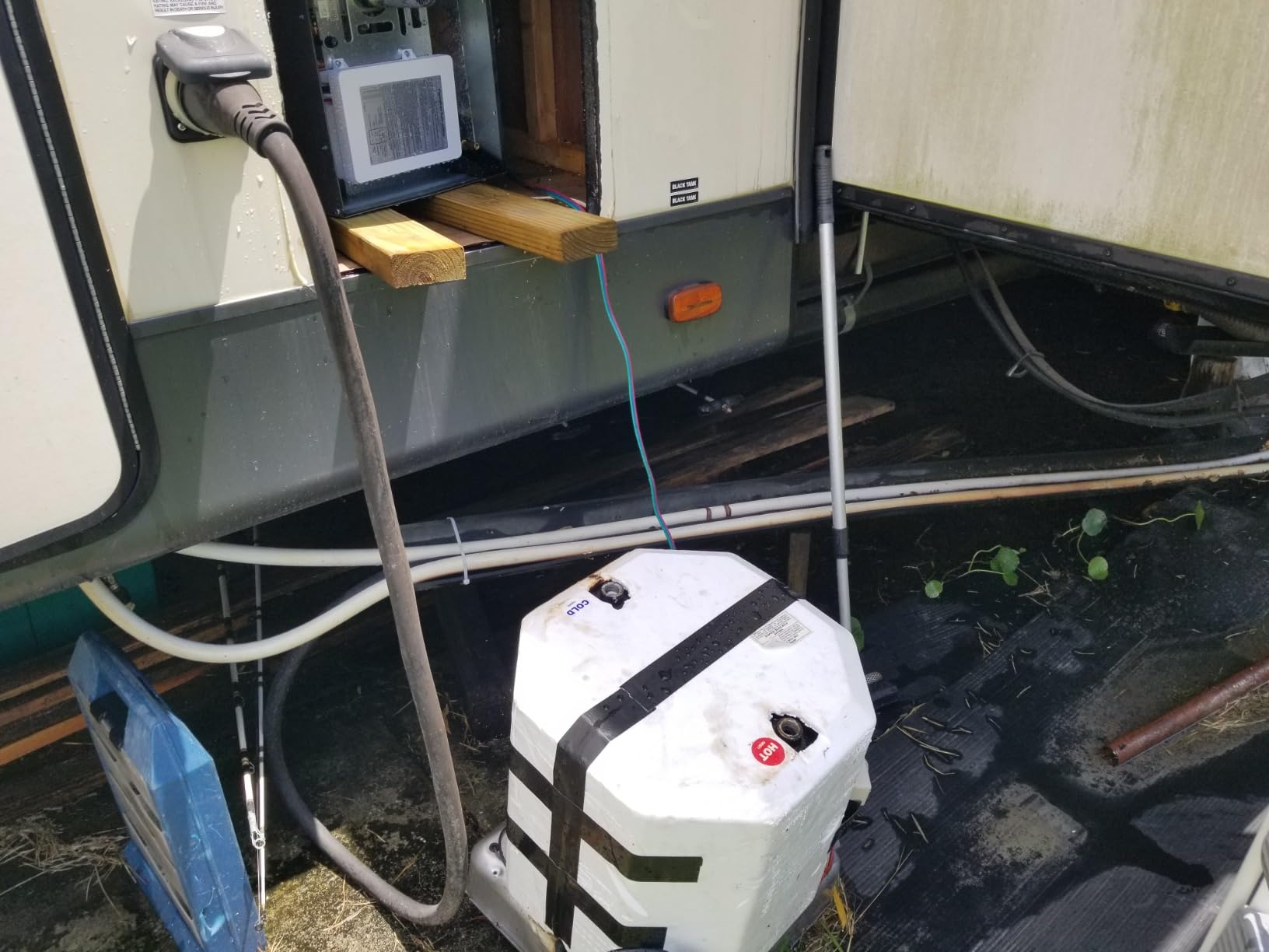 RecPro RV Tankless Water Heater | On Demand Hot | 42,000 BTU | Gas Water Heater | Remote Control Included (15