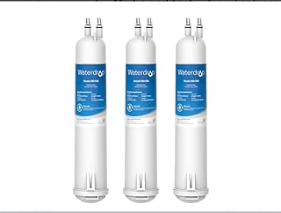 Waterdrop EDR3RXD1 Replacement for Everydrop® Filter 3, 4396841, 4396710, Kenmore® 46-9083, 46-9030, WD-F08 Refrigerator Water Filter, 3 Filters - Customer Photo 1