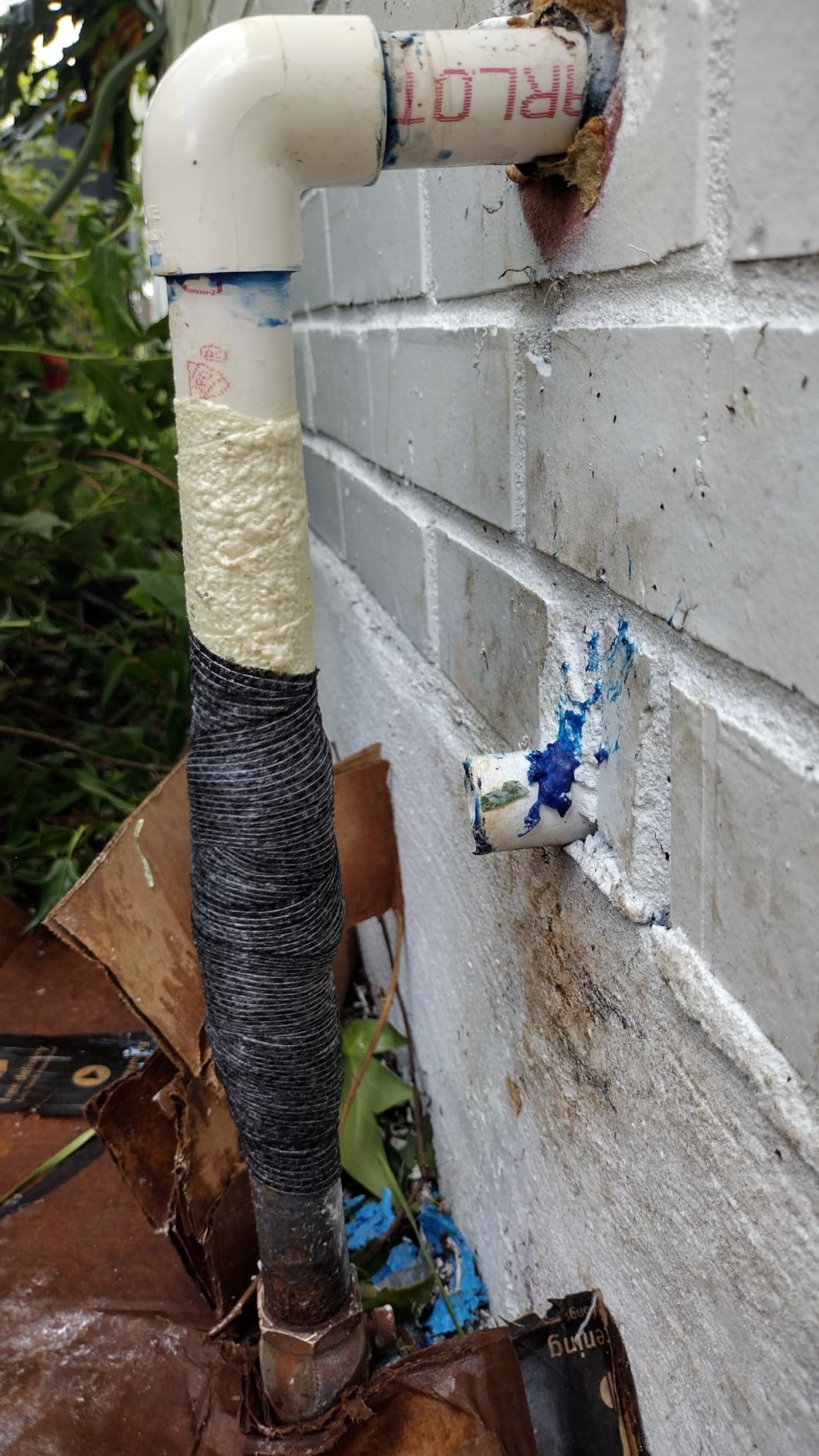 FiberWeld Pipe Repair Cast 2x48 Inch – High Strength Adhesive Fiberglass Wrap – White - Customer Photo 1