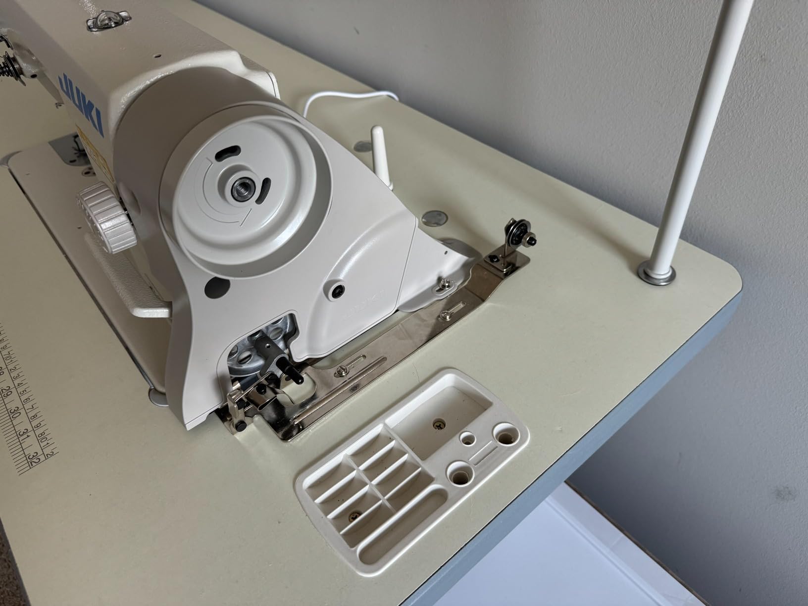 Juki Heavy Material Industrial Straight Stitch Sewing Machine, Table & Servo Motor Assembly Required. - Customer Photo 2