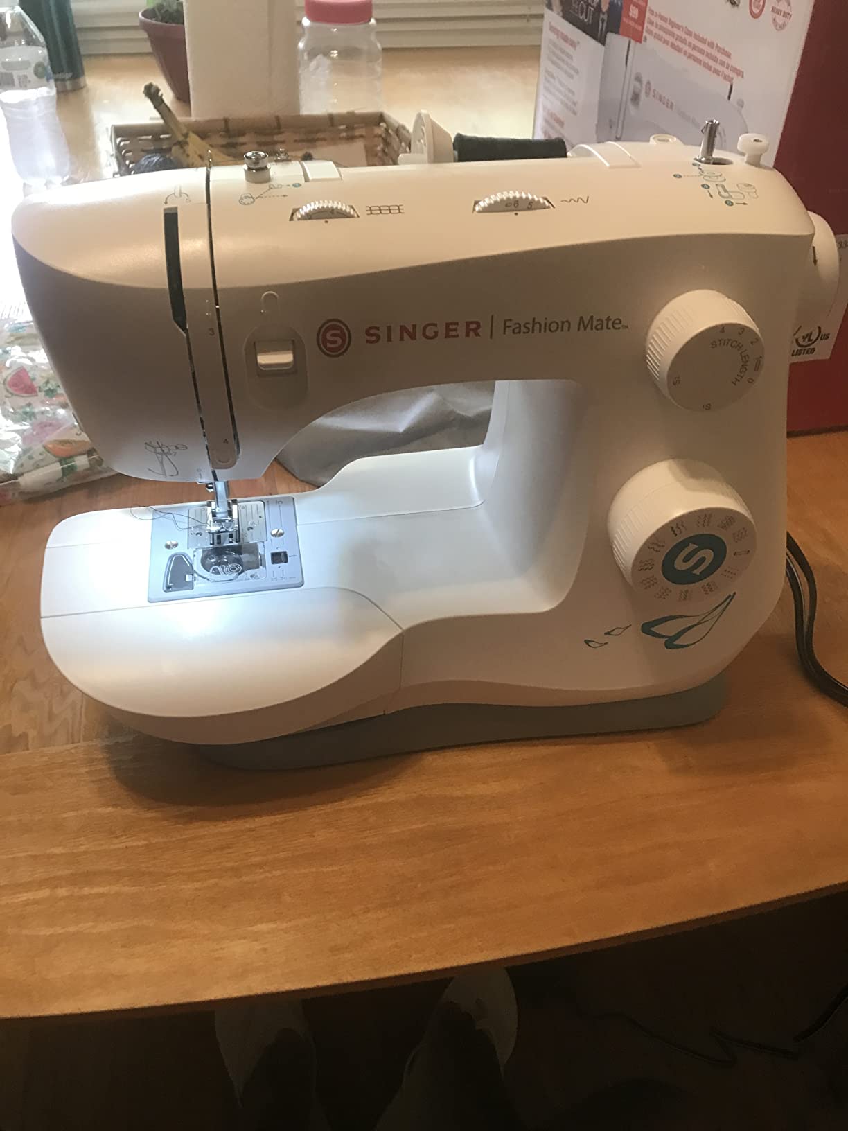 SINGER Fashion Mate™ 3342 Lightweight & Portable Sewing Machine with Accessory Kit | 32 Built-In Stitches, Free Arm, Full Metal frame, LED Light & 1-step Buttonhole | Great for Crafts & Mending - Customer Photo 2