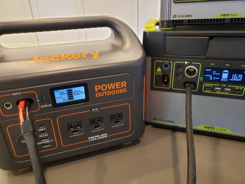 Goal Zero Yeti Portable Power Station - Yeti 1500X w/ 1,516 Watt Hours Battery Capacity, USB Ports & AC Inverter - Rechargeable Solar Generator for Camping, Travel, Outdoor Events, Off-Grid & Home Use - Customer Photo 3