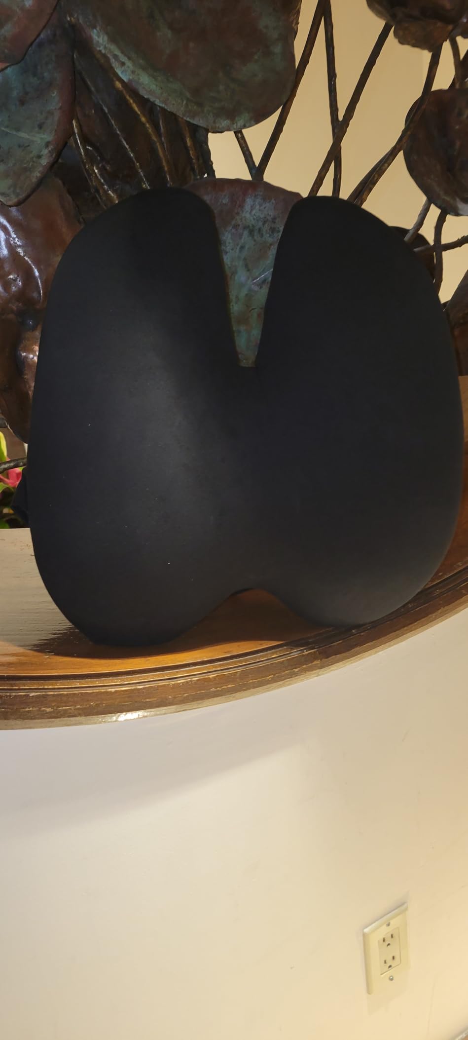 C CUSHION LAB Extra Dense Lumbar Pillow - Patented Ergonomic Multi-Region Firm Back Support for Lower Back Pain Relief - Lumbar Support Cushion with Strap for Office Chair, Car, Sofa, Plane - Black - Customer Photo 2