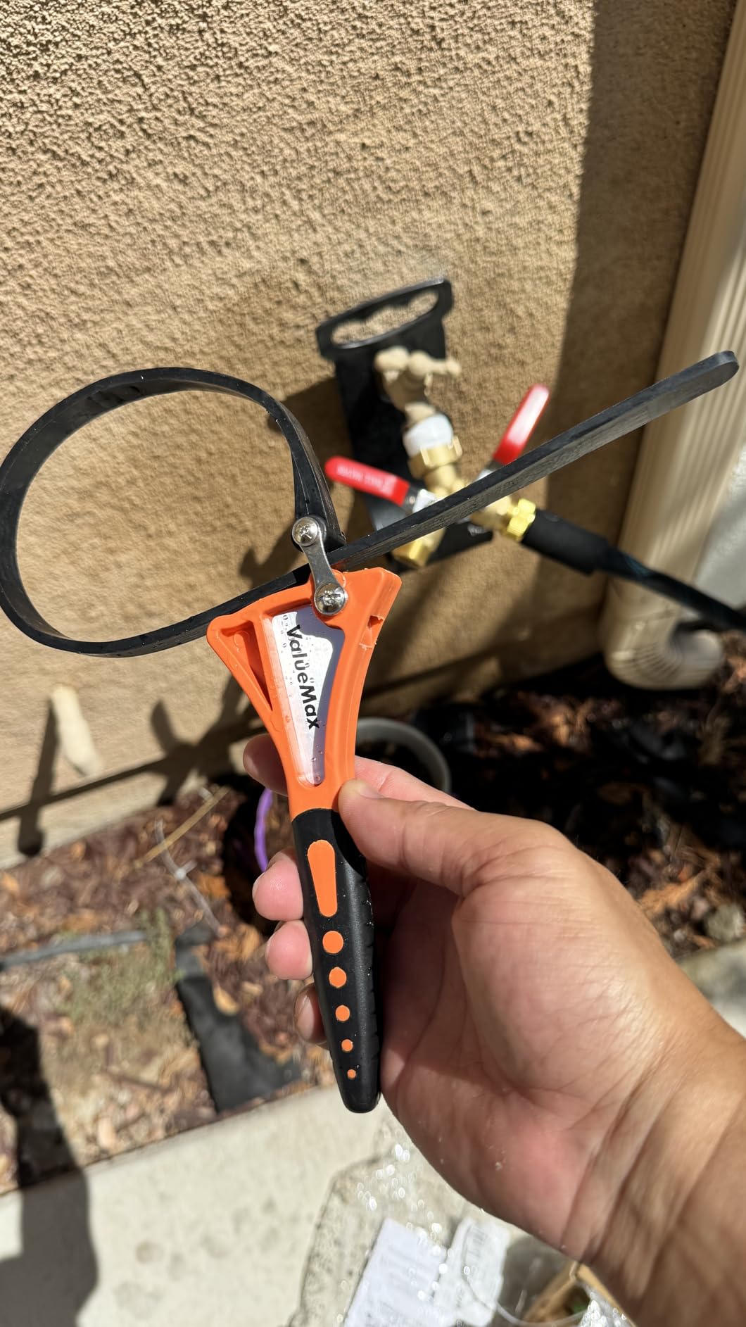 ValueMax 2-piece Strap Wrench Set, Adjustable Oil Filter Wrench with Max Diameter 4