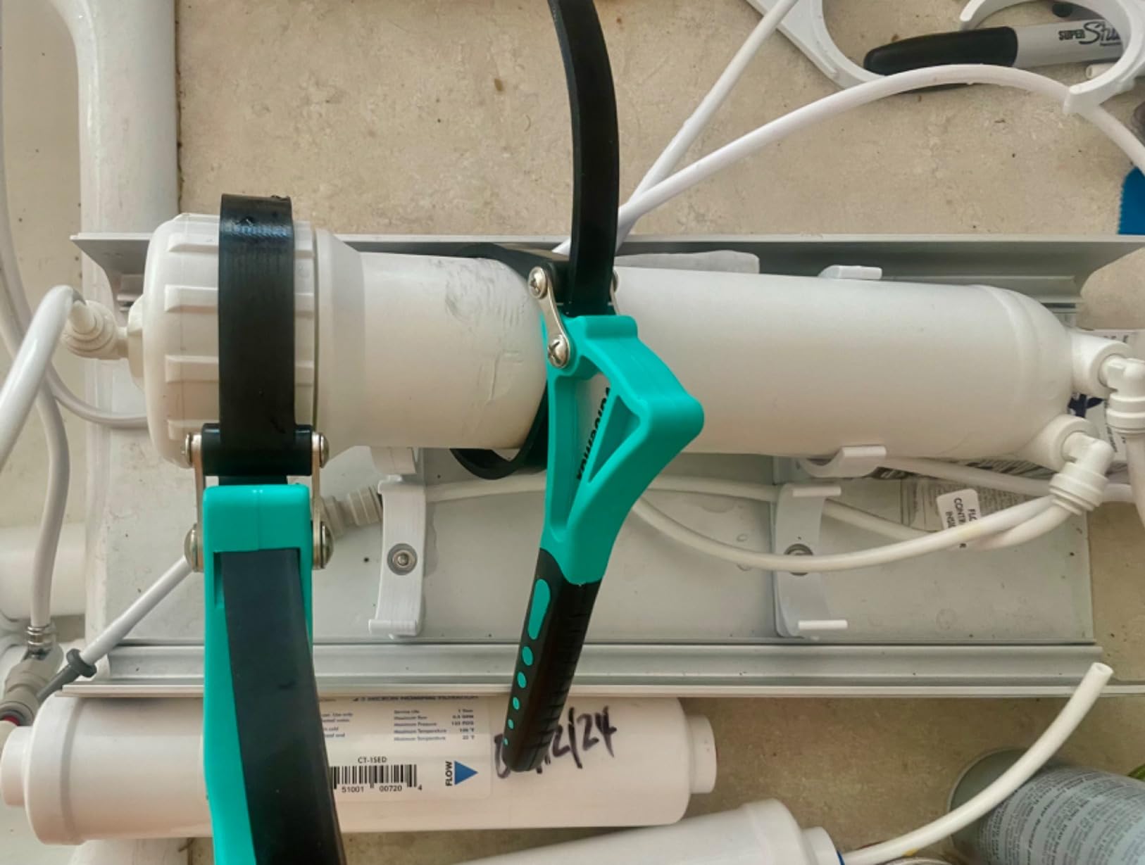 ValueMax 2-piece Strap Wrench Set, Adjustable Oil Filter Wrench with Max Diameter 4