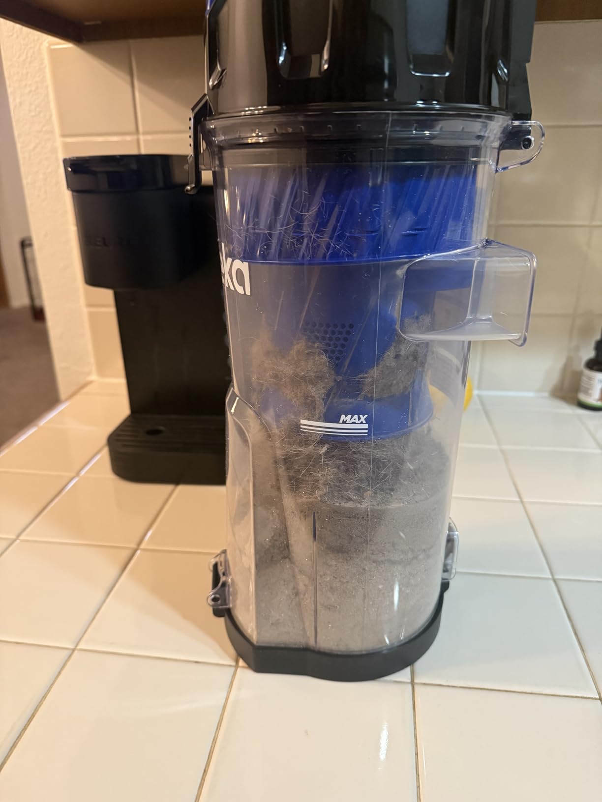Eureka Lightweight Powerful Upright Vacuum Cleaner for Carpet and Hard Floor, PowerSpeed, New Model,Blue,black/New Model - Customer Photo 1