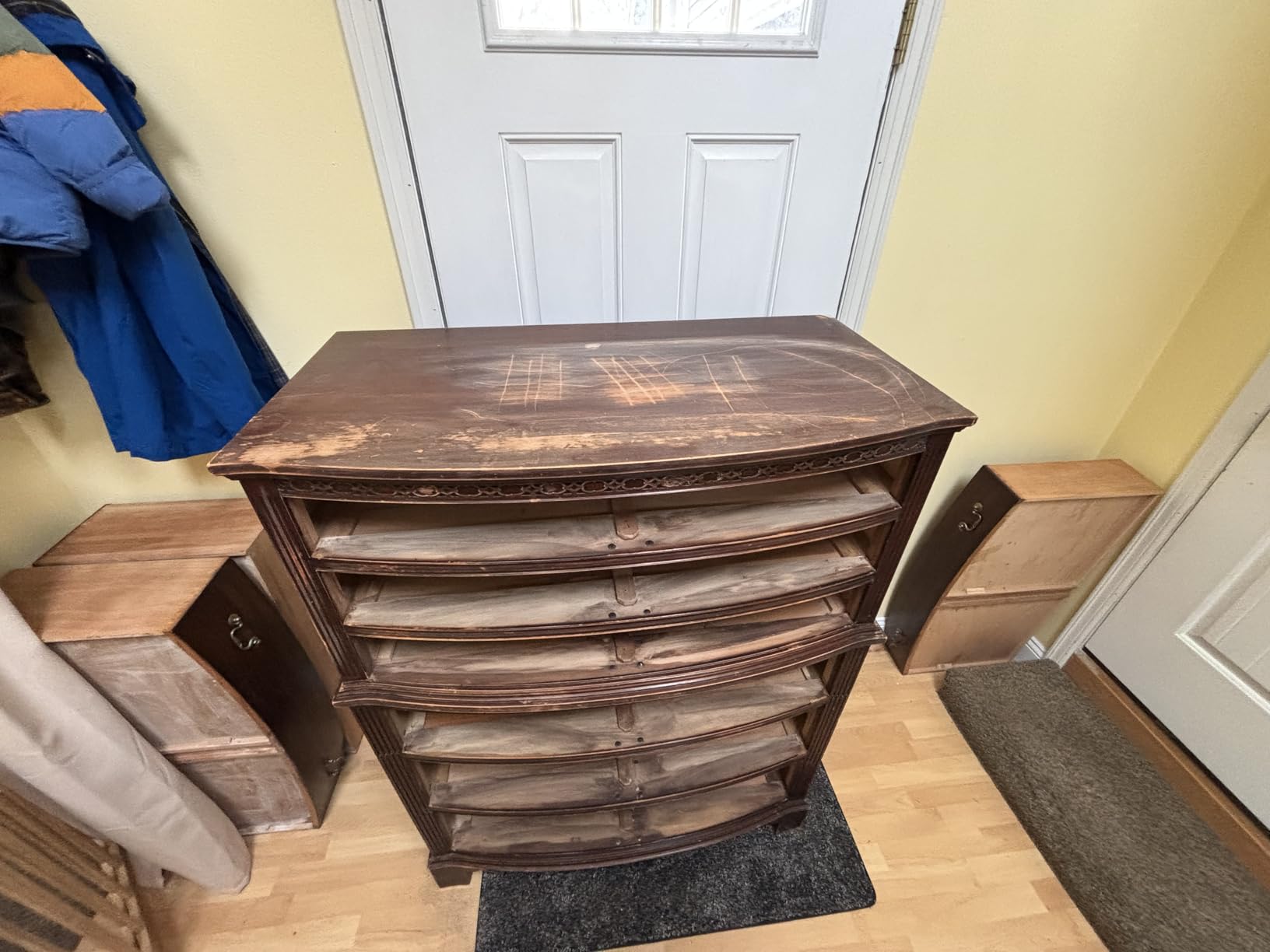 Varathane 349560 Premium Gel Stain, Half Pint, Dark Walnut - Customer Photo 2