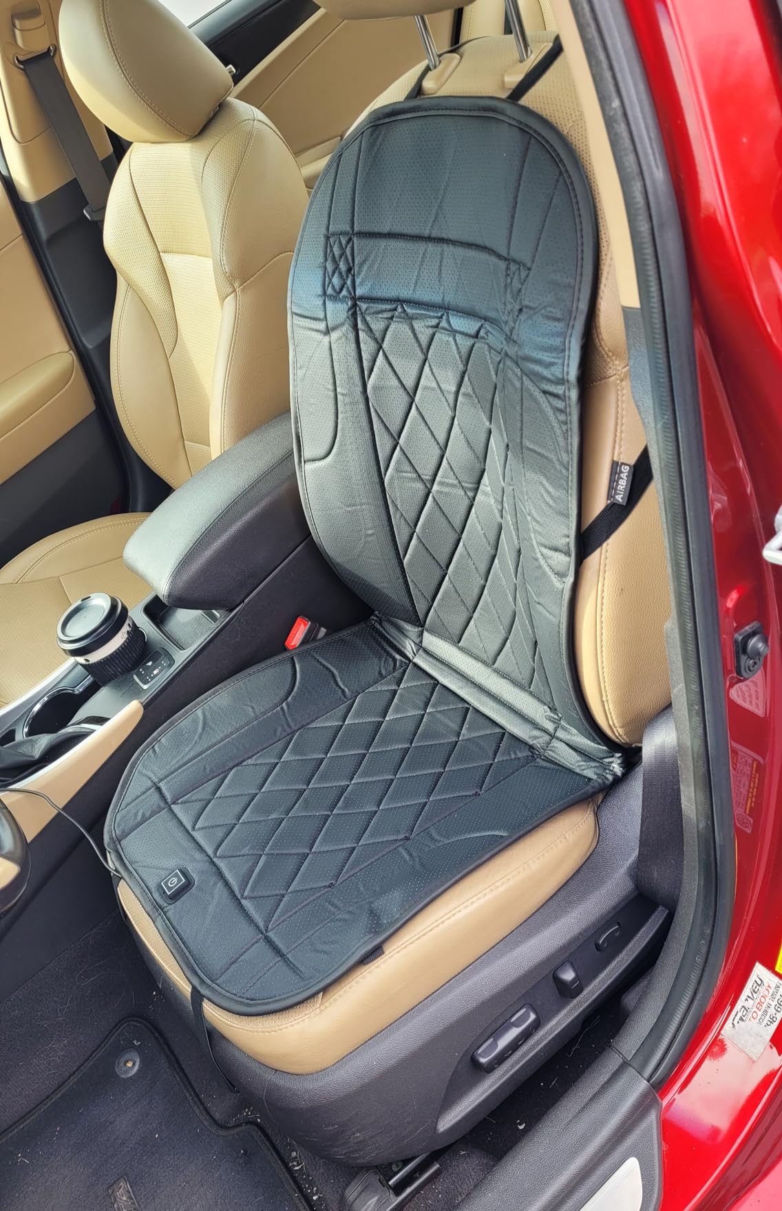 Heated Seat Cushion with Pressure-Sensitive,Heated Seat Cover for Home, Office and More - Customer Photo 1