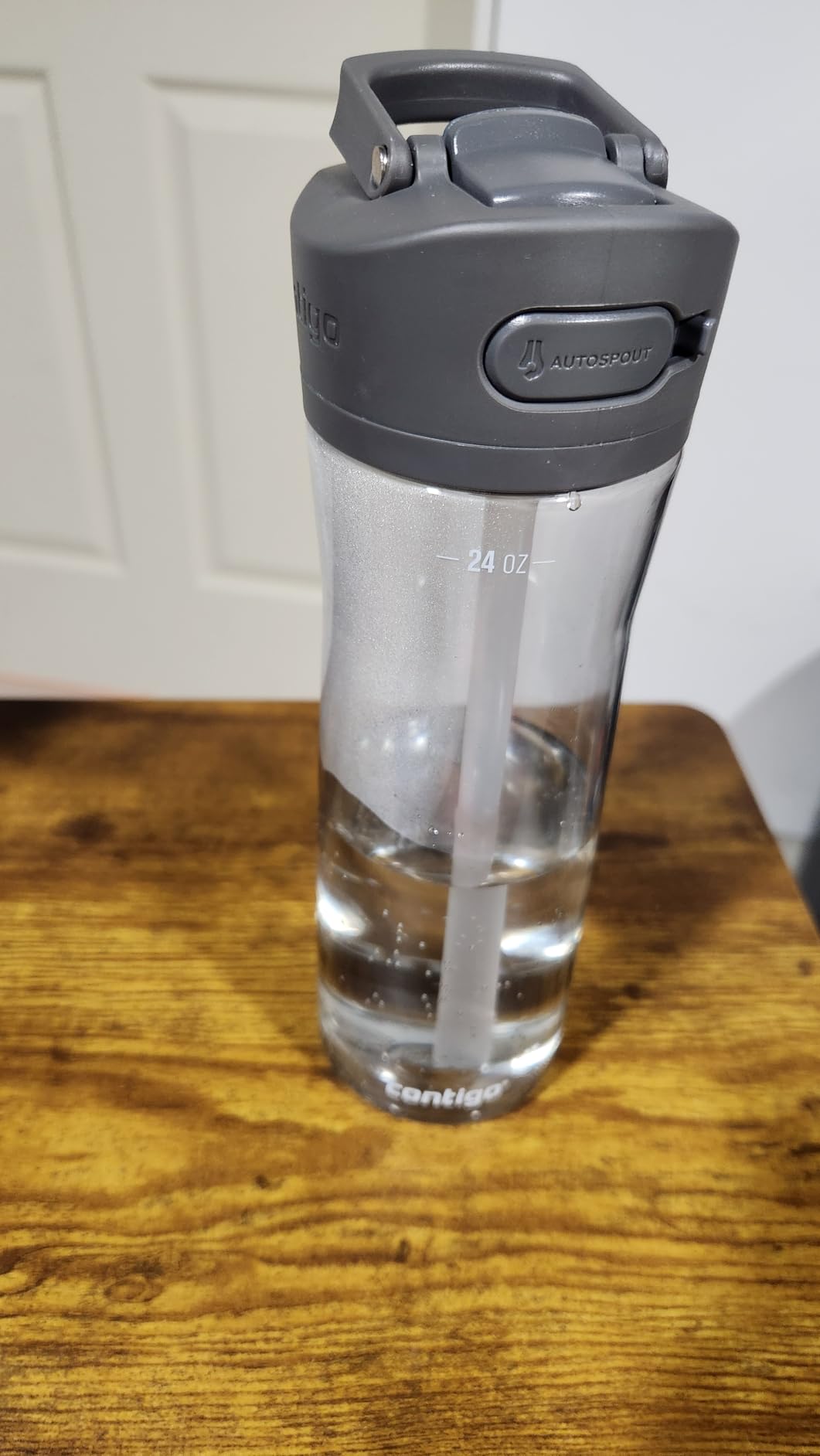Contigo Ashland 2.0 Leak-Proof Water Bottle with Lid Lock and Angled Straw, Dishwasher Safe, Interchangeable Lid, 24oz, Juniper - Customer Photo 1