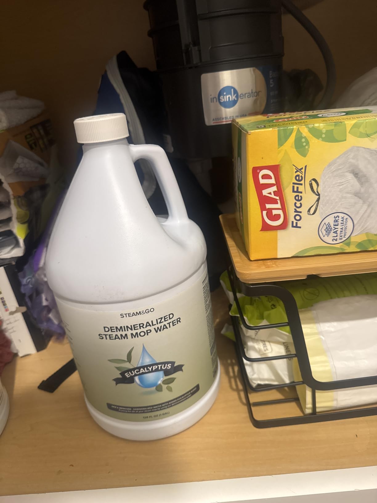 Steam & Go - Demineralized Water for Steam Cleaner, PVC-Free Floor Cleaner Liquid Compatible With Any Steam Mop, Ready-to-Use Multisurface Cleaner, Scented Mop Solution, Eucalyptus Mint, 32 oz Customer Review Steam & Go - Demineralized Water for Steam Cleaner, PVC-Free Floor Cleaner Liquid Compatible With Any Steam Mop, Ready-to-Use Multisurface Cleaner, Scented Mop Solution, Eucalyptus Mint, 32 oz - Customer Photo 1