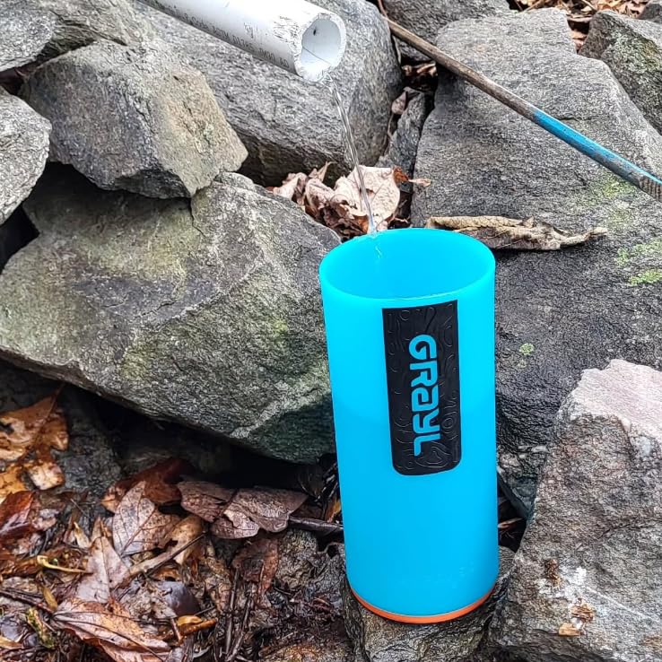 GRAYL GeoPress 24 oz Water Purifier Bottle - Filter for Hiking, Camping, Survival, Travel (Oasis Green) - Customer Photo 1