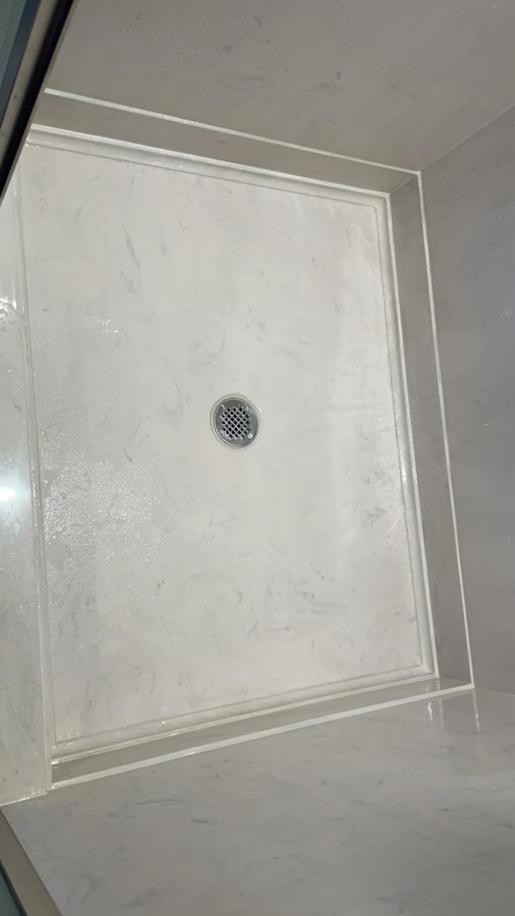 Black Diamond Stoneworks Natural Stone Shower Soap Scum Remover Spray. For Cleaning Bathtubs, Glass Doors, Tubs, Travertine, Marble, Tile. Heavy Duty, Safe Acid-Free Cleaner. Safe for fixtures. Customer Review Black Diamond Stoneworks Natural Stone Shower Soap Scum Remover Spray. For Cleaning Bathtubs, Glass Doors, Tubs, Travertine, Marble, Tile. Heavy Duty, Safe Acid-Free Cleaner. Safe for fixtures. - Customer Photo 1