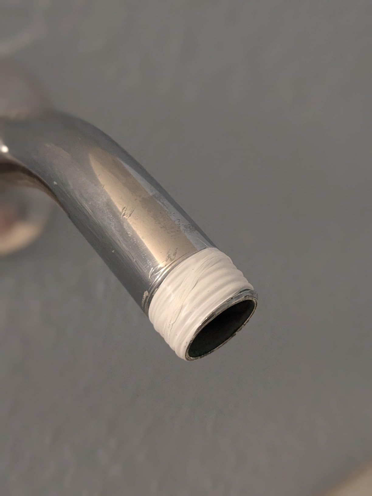 4 Rolls 1/2 Inch(W) X 520 Inches(L) Teflon Plumbers Tape,Pipe Sealing & Plumbing Thread Tape,PTFE Water Sealant Seal for Shower Head,White Customer Review 4 Rolls 1/2 Inch(W) X 520 Inches(L) Teflon Plumbers Tape,Pipe Sealing & Plumbing Thread Tape,PTFE Water Sealant Seal for Shower Head,White - Customer Photo 2