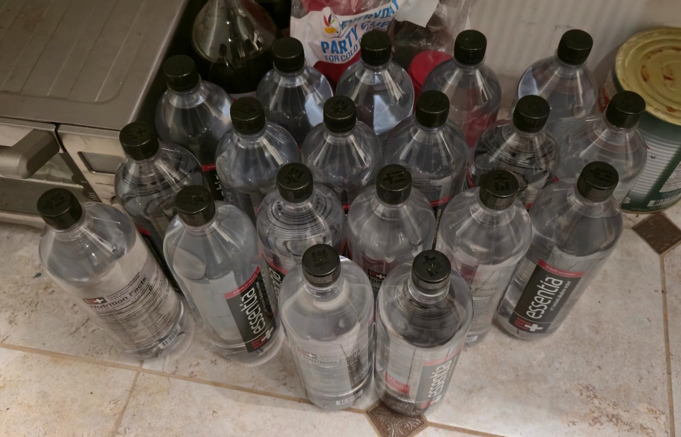 Essentia Water LLC , 99.9% Pure, Infused with Electrolytes for a Smooth Taste, pH 9.5 or Higher; Ionized Alkaline Water, Black, 42.3 Fl Oz (Pack of 12) - Customer Photo 1