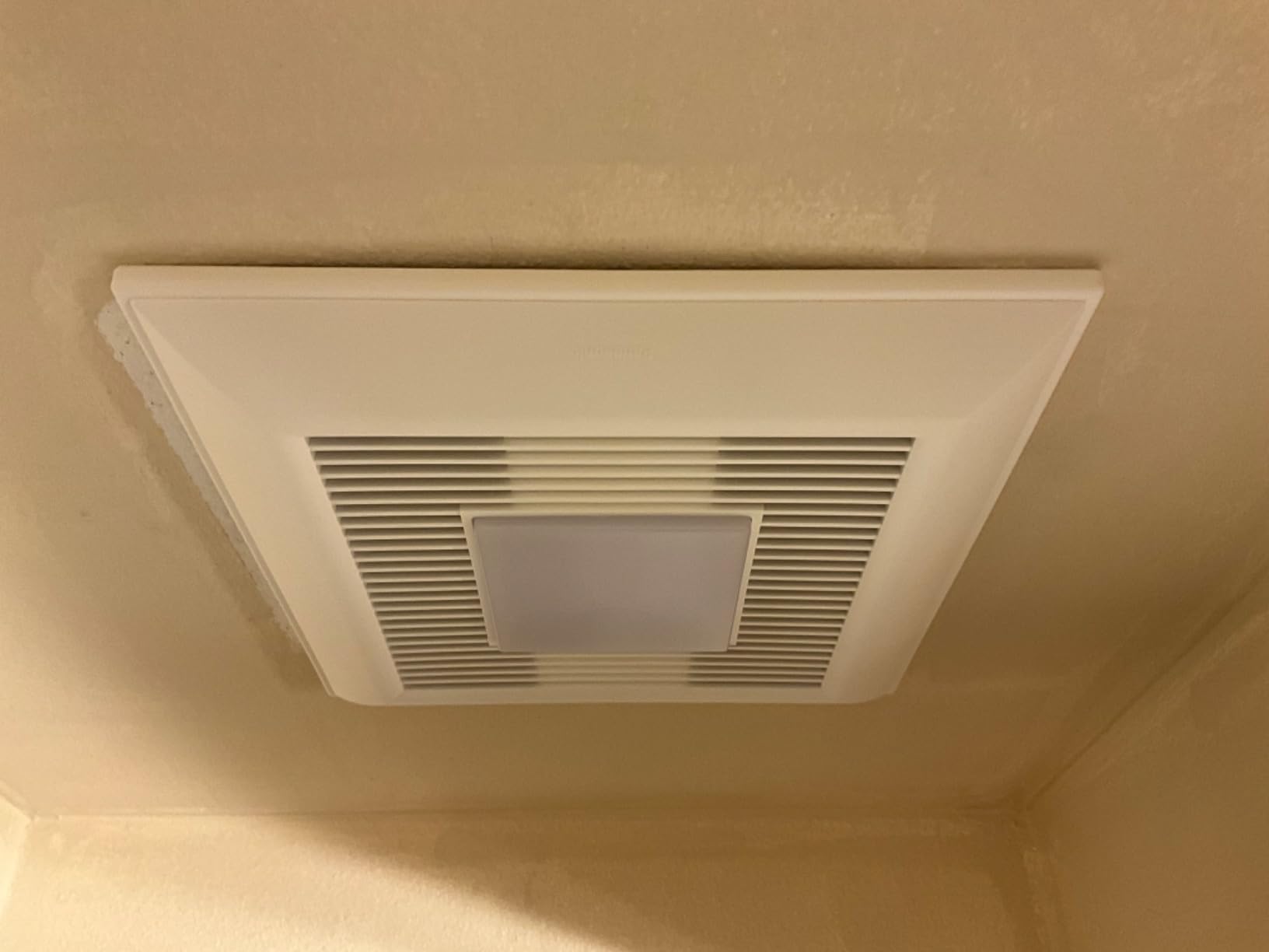 Panasonic WhisperFit Ceiling Mount Bathroom Exhaust Fan with Dimmable LED Light, 50-80-110 CFM, FV-0511VFL1 Customer Review Panasonic WhisperFit Ceiling Mount Bathroom Exhaust Fan with Dimmable LED Light, 50-80-110 CFM, FV-0511VFL1 - Customer Photo 3