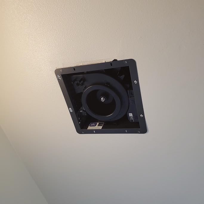 Panasonic WhisperFit Retrofit Ceiling Mount Bathroom Exhaust Fan, 50-80-110 CFM, FV-0511VF1 Customer Review Panasonic WhisperFit Retrofit Ceiling Mount Bathroom Exhaust Fan, 50-80-110 CFM, FV-0511VF1 - Customer Photo 1