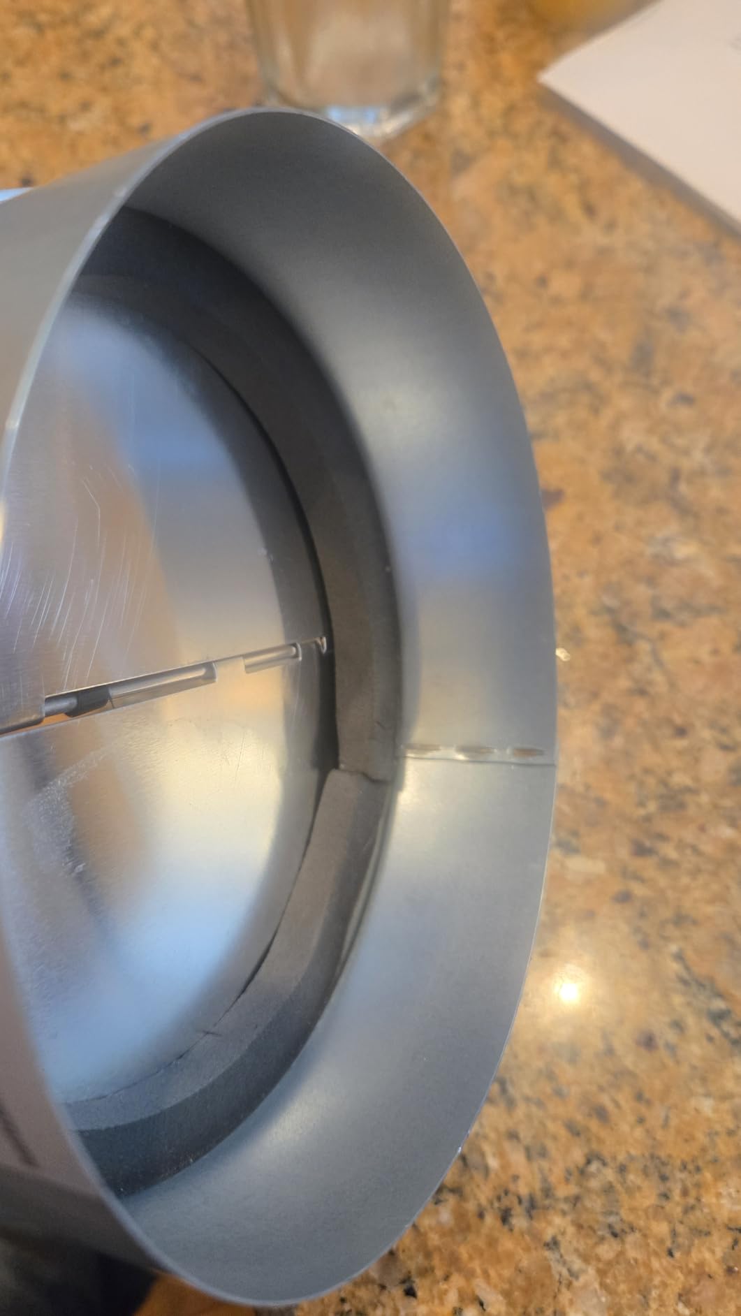 4 Inch Draft Blocker Backdraft Damper Duct Draft Stopper One-Way Airflow Ducting Insert Backflow Preventer Inline Fan Vent Deflector - Customer Photo 1