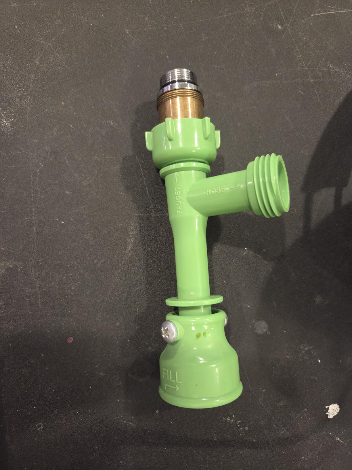 7-Piece Faucet Adapter Set - Brass Male & Female Aerator Adapters for Sink, Water Filter, Garden Hose & Standard Hose via Diverter(7 Different Size) Customer Review 7-Piece Faucet Adapter Set - Brass Male & Female Aerator Adapters for Sink, Water Filter, Garden Hose & Standard Hose via Diverter(7 Different Size) - Customer Photo 1