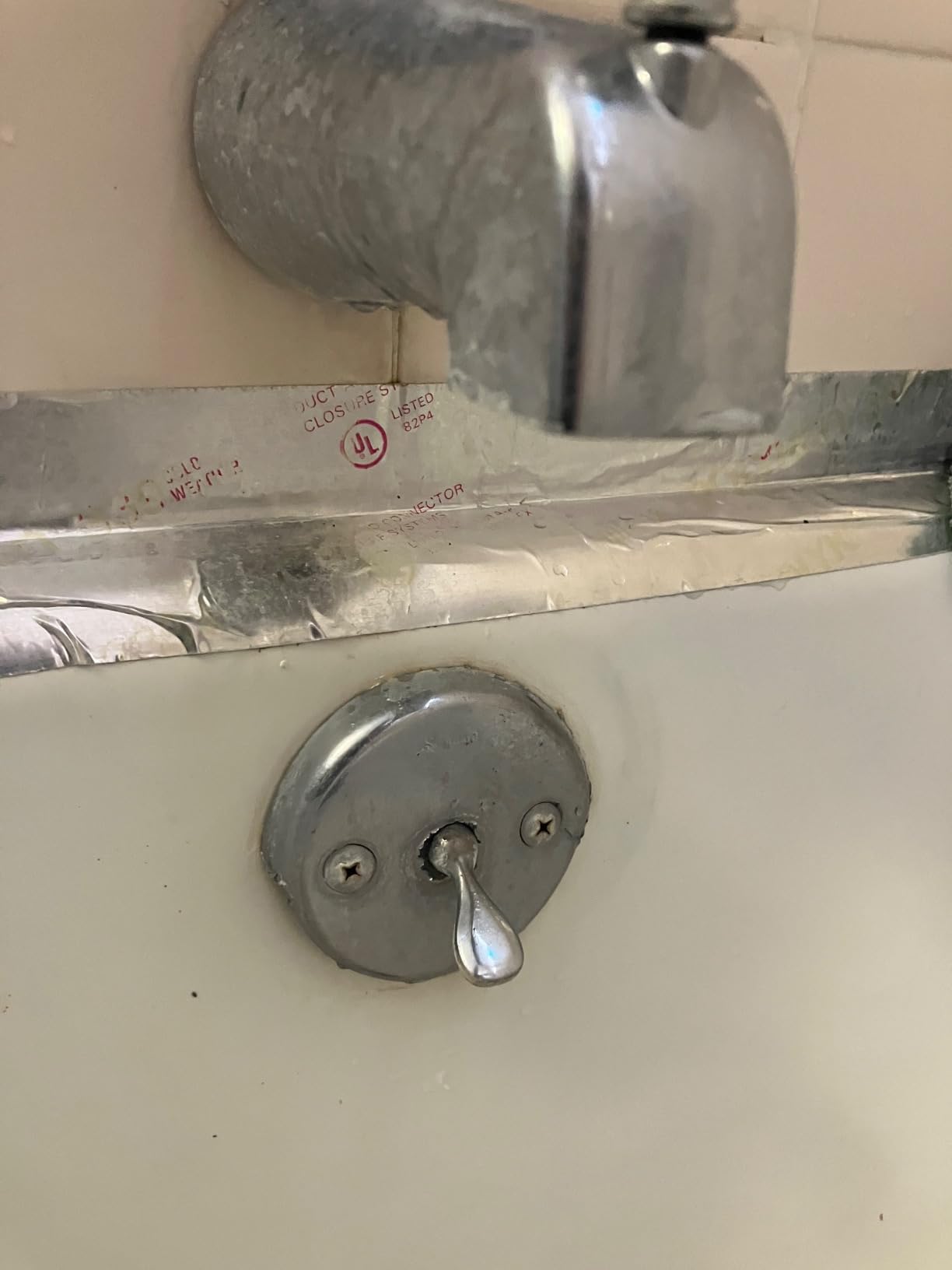 Tub Drain Linkage Assembly with Trip Lever and Strainer Done Cove, Fit for Trip Lever Bath Tub Waste and Overflow Drain by Artiwell Customer Review Tub Drain Linkage Assembly with Trip Lever and Strainer Done Cove, Fit for Trip Lever Bath Tub Waste and Overflow Drain by Artiwell - Customer Photo 2