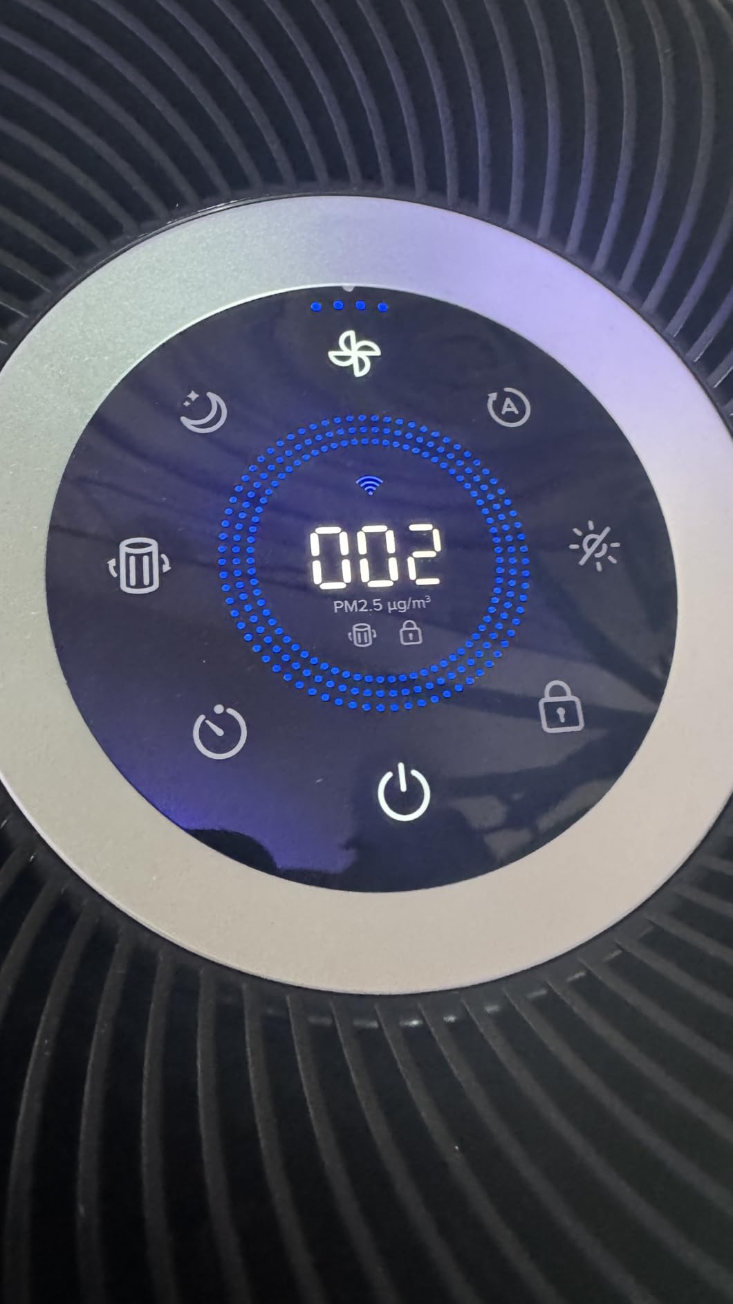 LEVOIT Air Purifiers for Home Large Room Up to 2933 Ft² With HEPA Sleep Mode, AHAM VERIFIDE, Smart WIFI, PM2.5 Monitor, 3-in-1 Filter For Smoke, Pet Allergies, Dust, Alexa Control, Core 600S-P, White customer photo 1