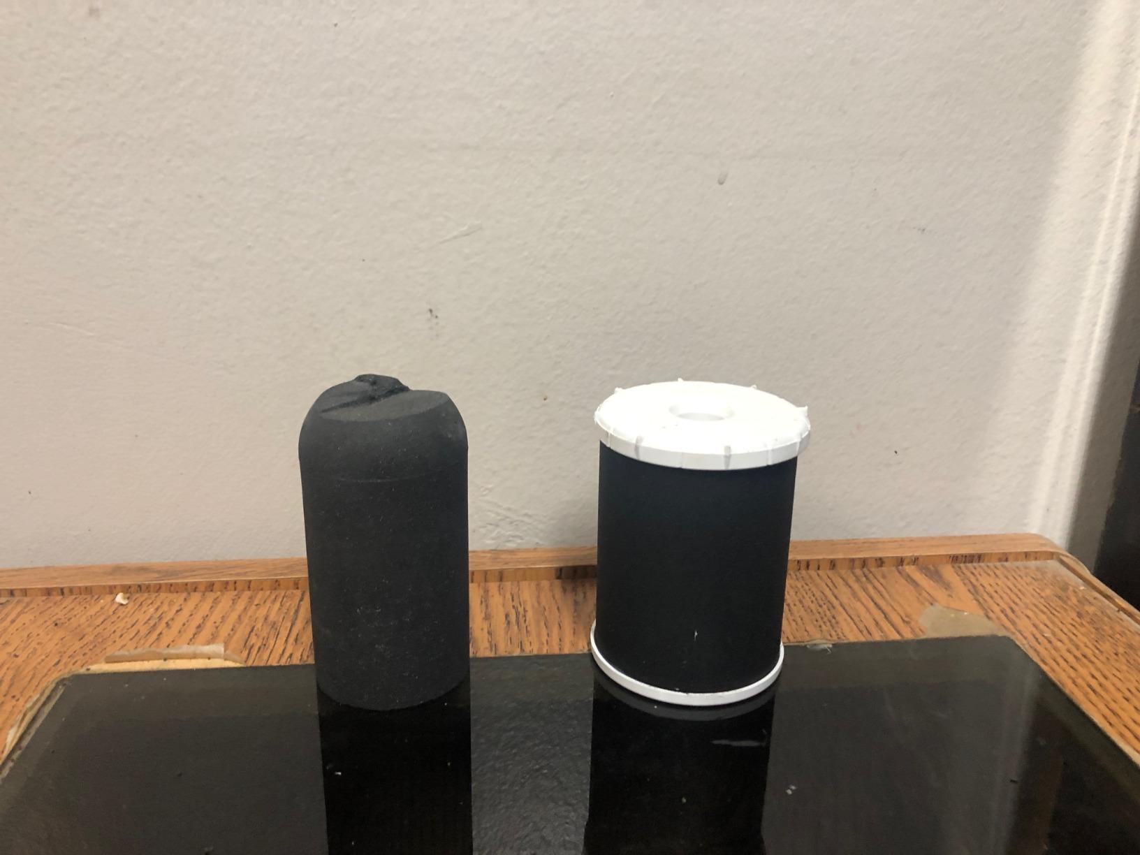 Waterspecialist WS613B Replacement for GE® MWF®, SmartWater® MWFP, MWFA, GWF, HDX FMG-1, WFC1201, GSE25GSHECSS, RWF1060 Refrigerator Water Filter4 Filters - Customer Photo 1