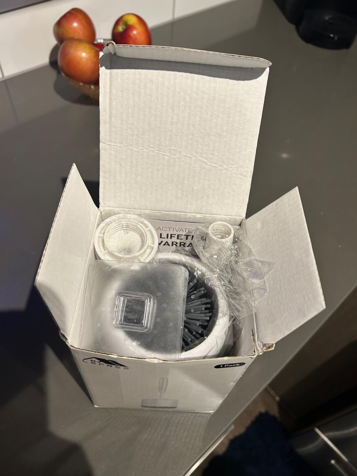 Lefree 2 Pack Silicone Toilet Brush Set with Ventilated Holder, Floor Standing & Wall Mounted Toilet Scrubber - Customer Photo 2