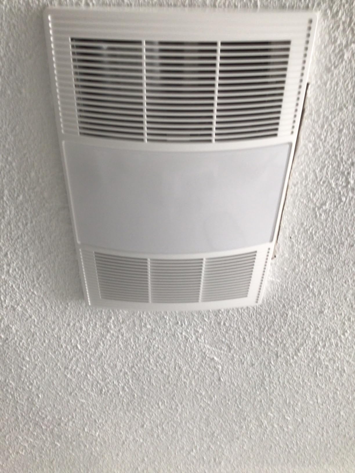 Broan-NuTone BHFLED80 PowerHeat Bathroom Exhaust Fan, Heater, and LED Light Combination, 80 CFM - Customer Photo 1