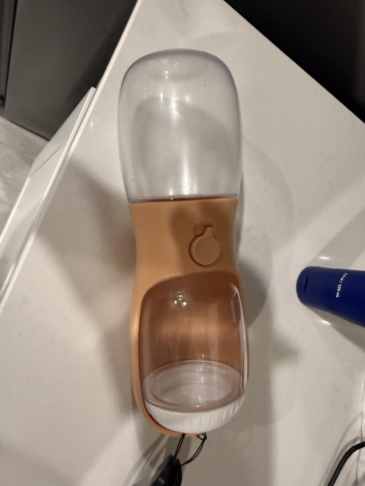 Dog Water Bottle with Food Container, Travel Puppy Water Bowl, Portable Pet Dispenser, Dog Gift Stuff Accessories Items, Puppy Essentials Necessities for Yorkie Cat Walking and Hiking - Customer Photo 1