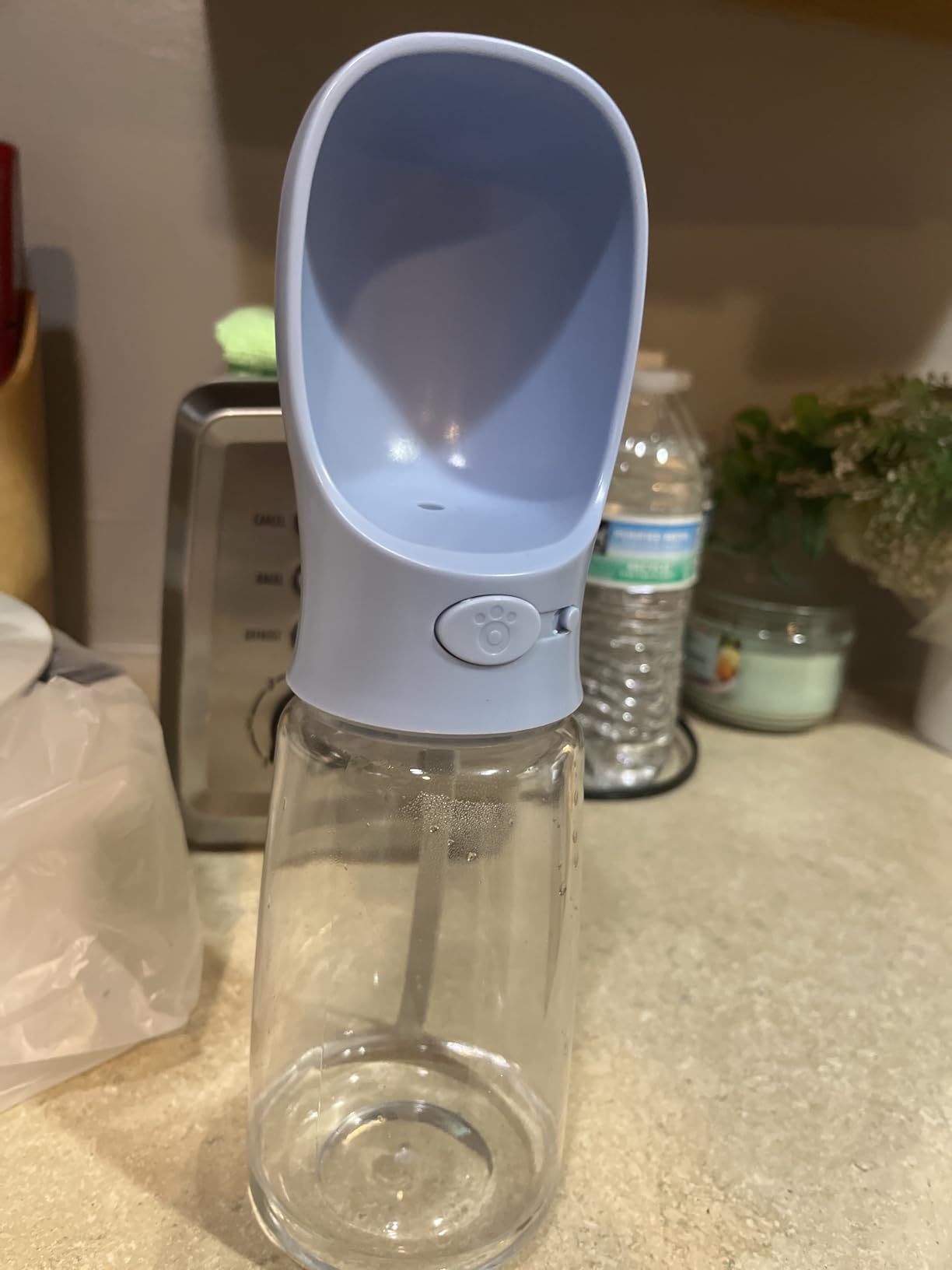 Mr. Pen Portable Dog Water Bottle - 19oz, Blue, Travel & Dispenser for Dogs, Not Dishwasher Safe - Customer Photo 1
