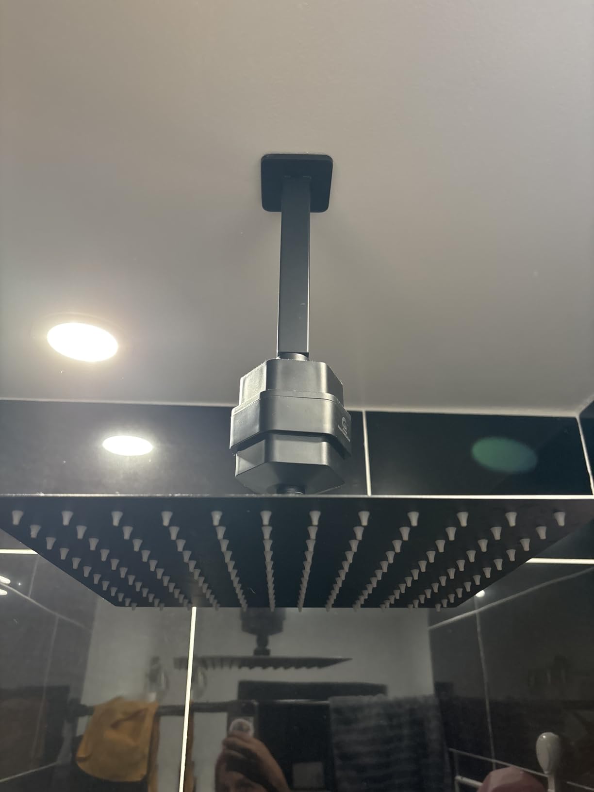AquaHomeGroup 20 Stage Shower Head Filter with Vitamin C E A for Hard Water - High Output Filter to Remove Chlorine and Fluoride - 2 Cartridges Included - Consistent Flow Showerhead Filters - Customer Photo 1