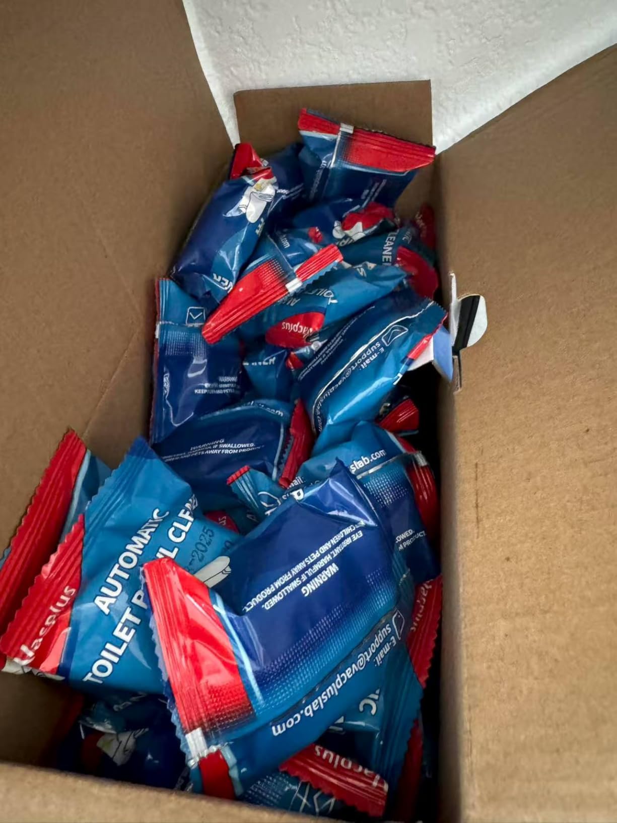 Vacplus Automatic Toilet Bowl Cleaner Tablets, Bathroom Toilet Tank Cleaner (30 PACK), VA-T165 Customer Review Vacplus Automatic Toilet Bowl Cleaner Tablets, Bathroom Toilet Tank Cleaner (30 PACK), VA-T165 - Customer Photo 1