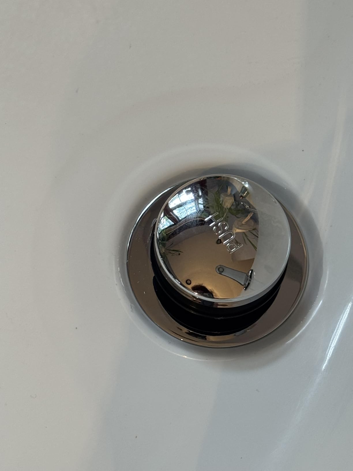 Artiwell Universal Tip Toe Bath Drain Stopper and Cover, Bathtub Drain Stopper, Replaces Lift and Turn, Tip-Toe and Trip Lever drains for Tub, EZ Installation and Clearing (Chrome Plated) customer photo 2