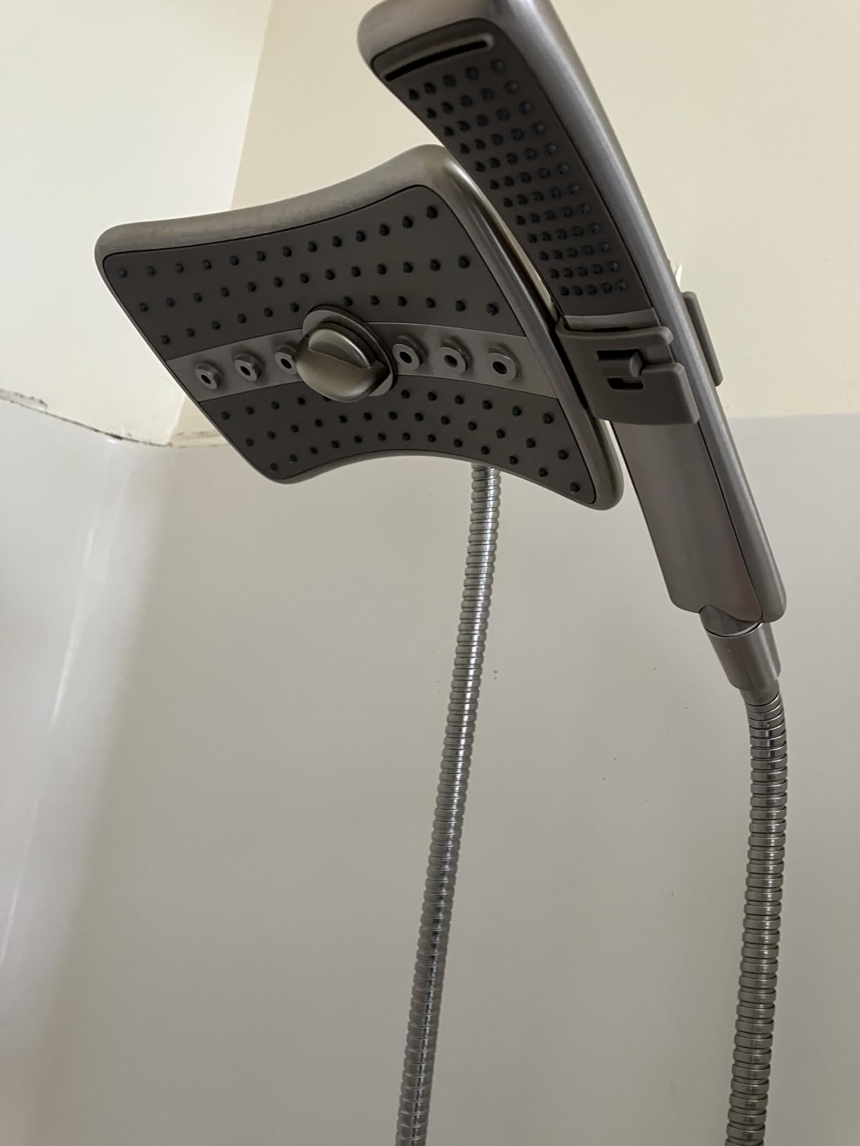 BRIGHT SHOWERS High Pressure Shower Head with Handheld, Oil Rubbed Bronze Dual Showerhead Combo with Rainfall Spray, Detachable Hand Held Shower, 60 BRIGHT SHOWERS High Pressure Shower Head with Handheld, Oil Rubbed Bronze Dual Showerhead Combo with Rainfall Spray, Detachable Hand Held Shower, 60