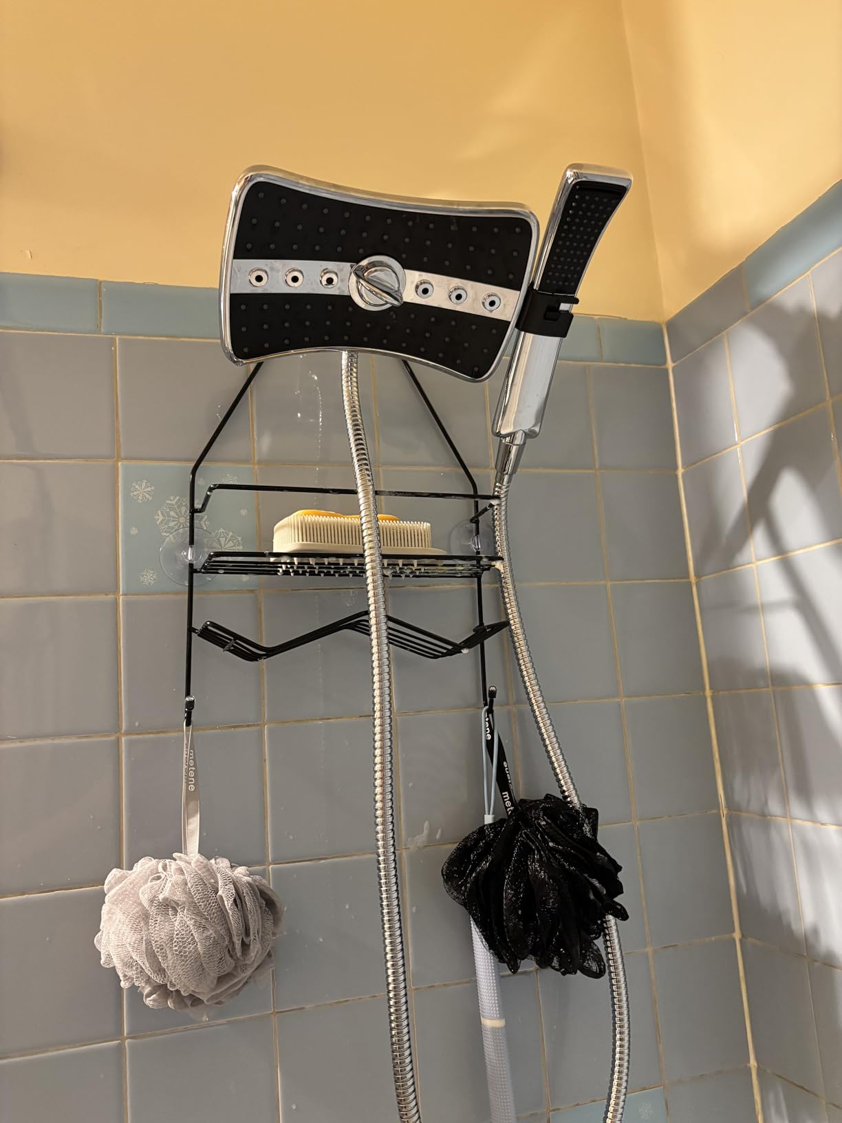 BRIGHT SHOWERS High Pressure Shower Head with Handheld, Oil Rubbed Bronze Dual Showerhead Combo with Rainfall Spray, Detachable Hand Held Shower, 60 BRIGHT SHOWERS High Pressure Shower Head with Handheld, Oil Rubbed Bronze Dual Showerhead Combo with Rainfall Spray, Detachable Hand Held Shower, 60