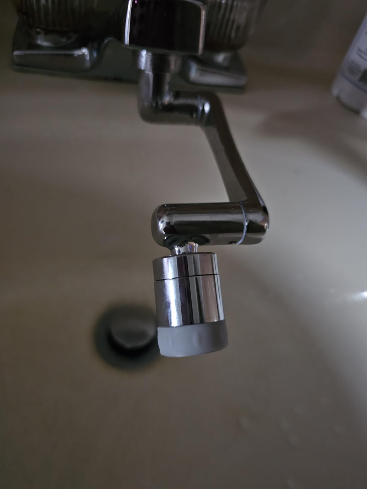 CECEFIN 1080° Swivel Faucet-Extender Sink-Aerator - 2 Mode Splash Water Filter Extension, Kitchen Bathroom 360° Rotatable Spray Attachment, Multifunctional Universal Robotic Arm -Wash Hand/Hair/Face Customer Review CECEFIN 1080° Swivel Faucet-Extender Sink-Aerator - 2 Mode Splash Water Filter Extension, Kitchen Bathroom 360° Rotatable Spray Attachment, Multifunctional Universal Robotic Arm -Wash Hand/Hair/Face - Customer Photo 1