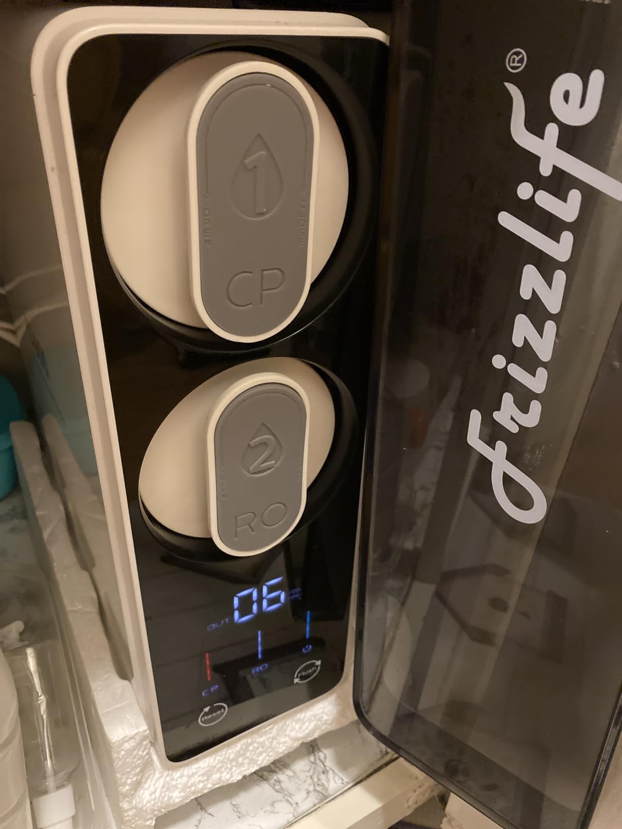 Frizzlife 1000GPD Reverse Osmosis Water Filter, Alkaline Mineral pH+ Reverse Osmosis System, 9-Stage Filtration Tankless RO Water Filter System, 2:1 Pure to Drain, Under Sink, Reduce TDS, PD1000-TAM4 - Customer Photo 1