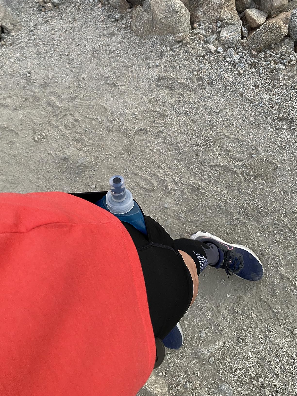 Flexible Running Bottle - Two Pack: 8.5oz, Foldable, BPA/PVC Free, Perfect for Hydration Pack, Running Vest - Ideal for Jogging, Hiking & Travel - Customer Photo 2