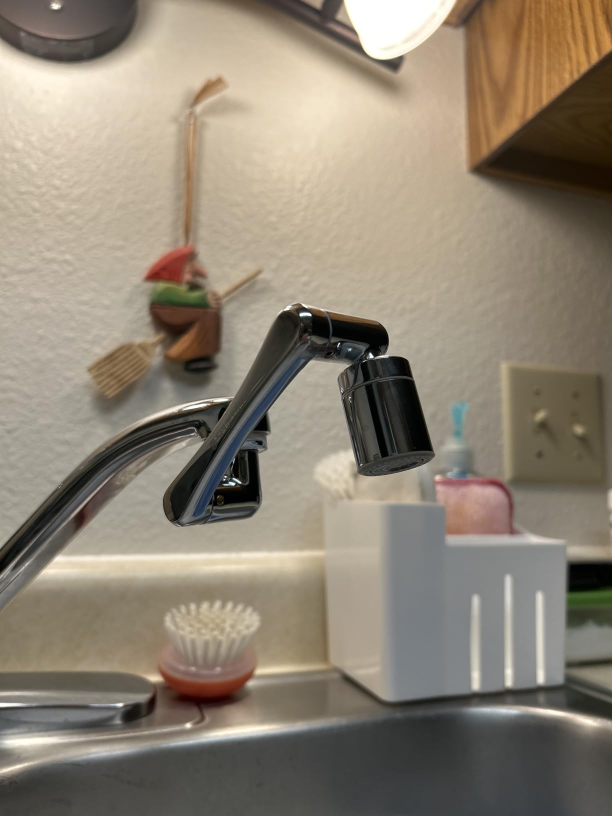 Spurtar 1440° Sink Faucet Aerator Extension Swivel Faucet Extender for Toddlers, 2 Sprayer Modes Rotatable Bathroom Kitchen Head Replacement Tap Attachment with Filter for G 1/2 Spurtar 1440° Sink Faucet Aerator Extension Swivel Faucet Extender for Toddlers, 2 Sprayer Modes Rotatable Bathroom Kitchen Head Replacement Tap Attachment with Filter for G 1/2