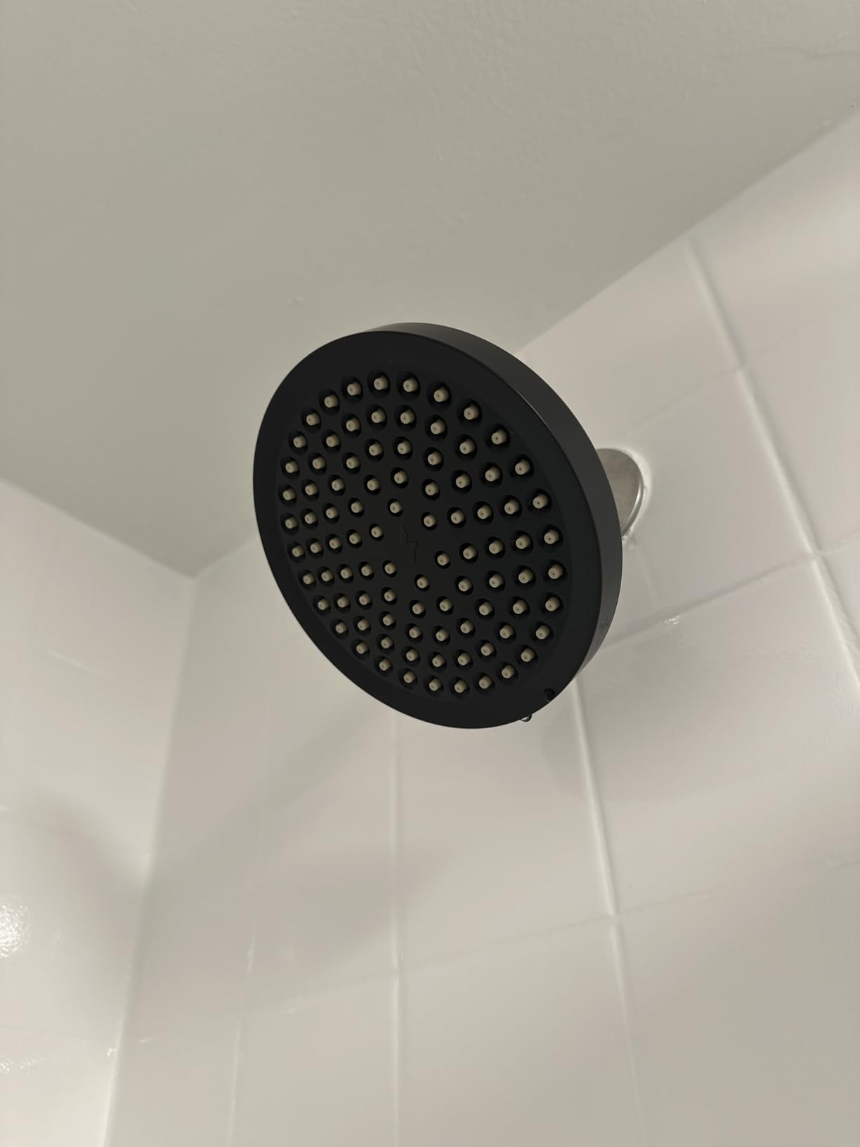 SparkPod Shower Head - High Pressure Rain - Premium Quality Luxury Design - 1-Min Install - Easy Clean Adjustable Replacement for Your Bathroom Shower Heads (Elegant Brushed Nickel, 6 Inch Square) - Customer Photo 1
