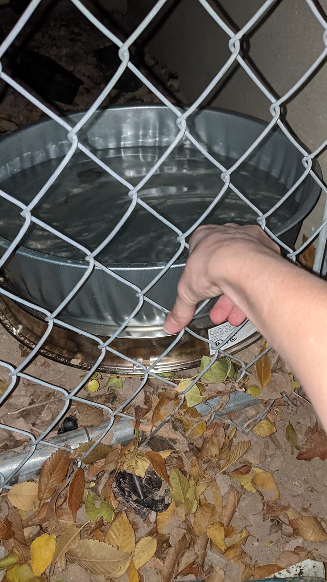 15in Chicken Water Heater for Drinker, 125W Poultry Waterer Heated Base for Metal Drinking Fountains - Customer Photo 4