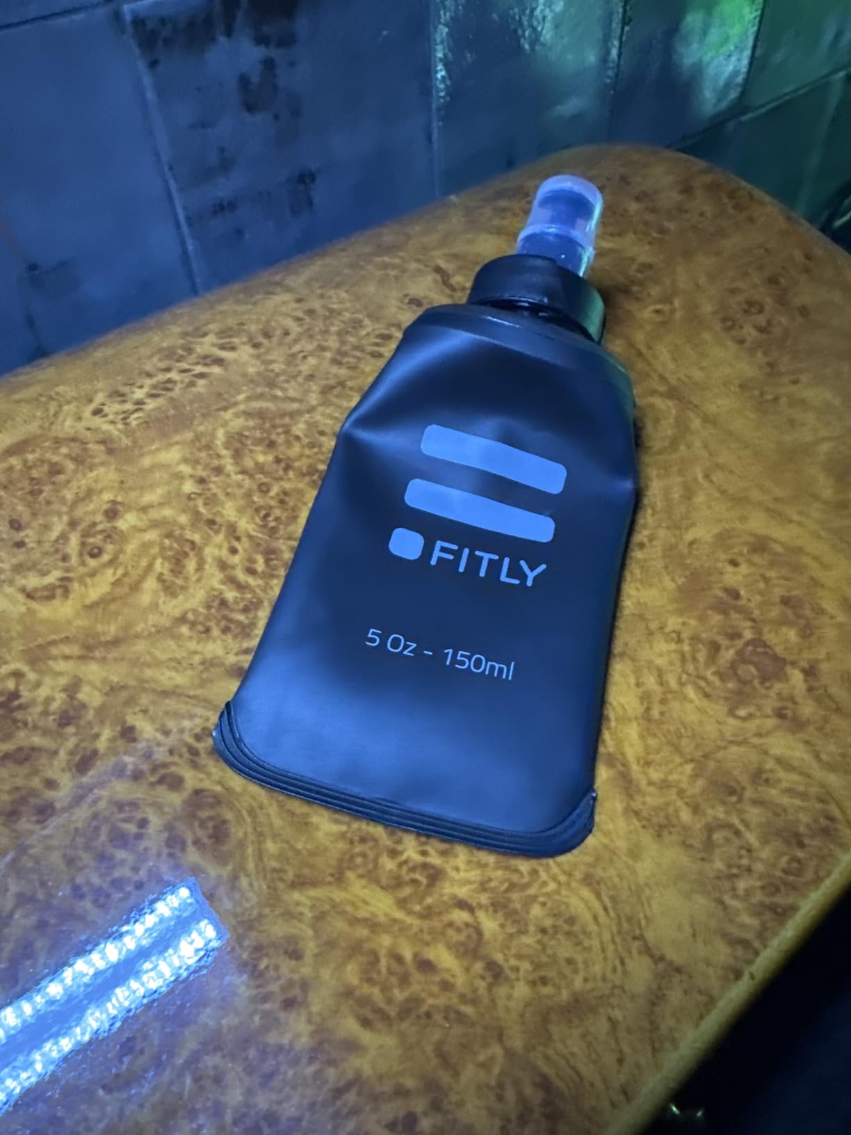 Soft Flask - Shrink As You Drink Soft Water Bottle for Hydration Pack - Folding Water Bottle Ideal for Running, Hiking, Cycling, Climbing & Rigorous Activity - Customer Photo 1