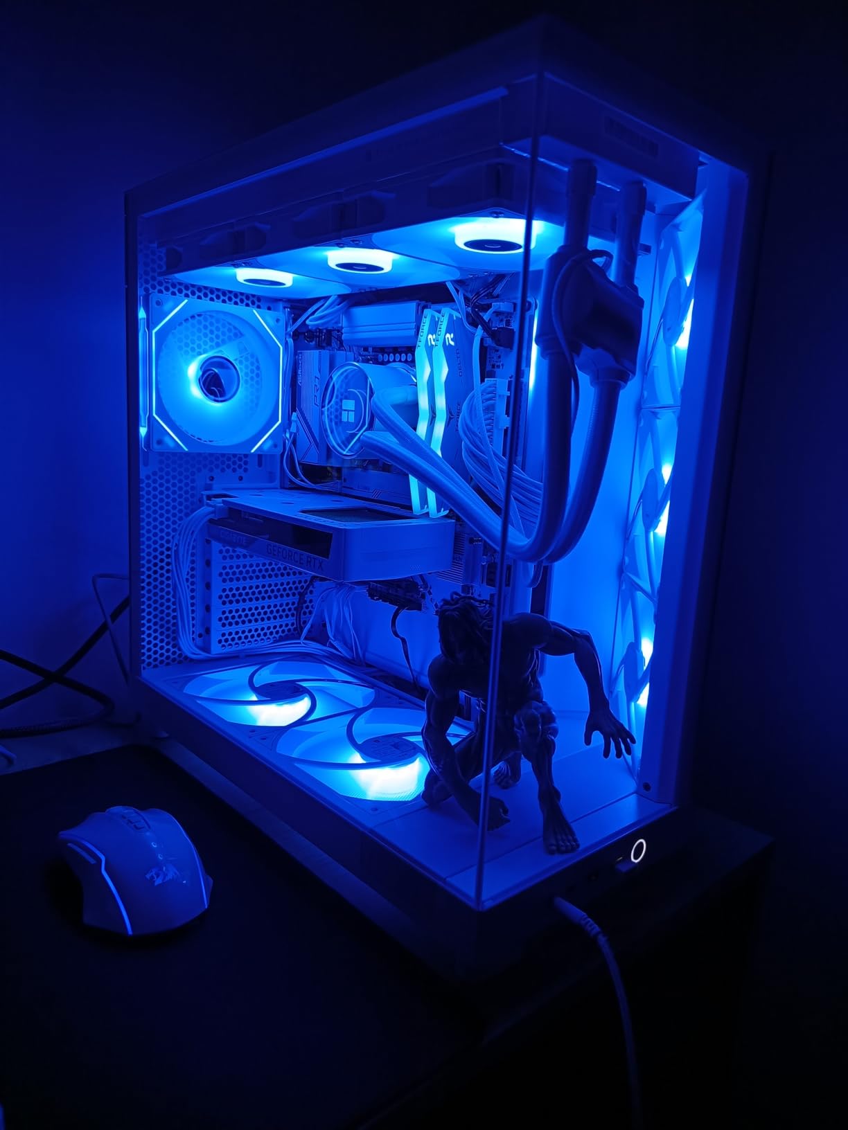 Thermalright Frozen Notte 360 White ARGB V2 Water Cooling CPU Cooler, 360 Specification CPU Liquid Cooler,3 PWM Fans, for AM4/AM5,Intel lga1700/1851/115x/2011 - Customer Photo 2