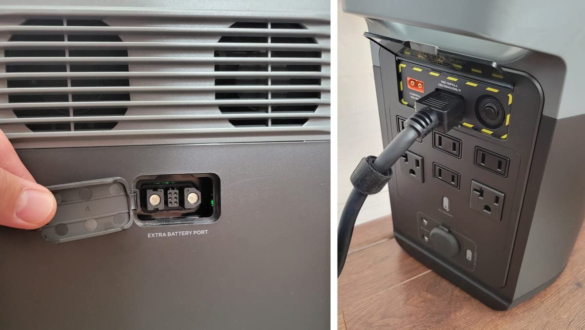 EF ECOFLOW Solar Generator DELTA2 with 220W Solar Panel, LFP(LiFePO4) Battery, Fast Charging, Portable Power Station for Home Backup Power, Camping & RVs - Customer Photo 2