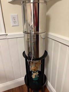 Waterdrop Gravity-fed Water Filter System, Reduces Lead and up to 99% of Chlorine, NSF/ANSI 42&372 Standard, with 2 Black Carbon Filters and Metal Spigot, King Tank Series, WD-TK-A customer photo 1