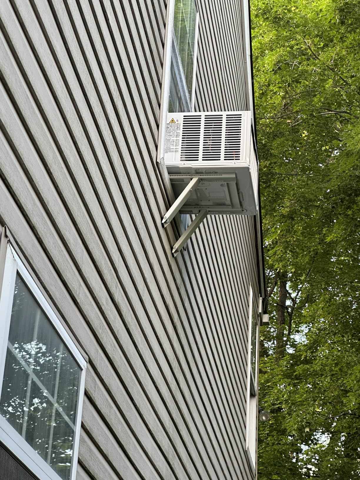 LG 10000 BTU Window Air Conditioners [2023 New] Dual Inverter Remote WiFi Enabled App Ultra-Quiet Washable Filter Cools 450 Sq.Ft AC Unit air conditioner Easy Install White LW1022FVSM - Customer Photo 1