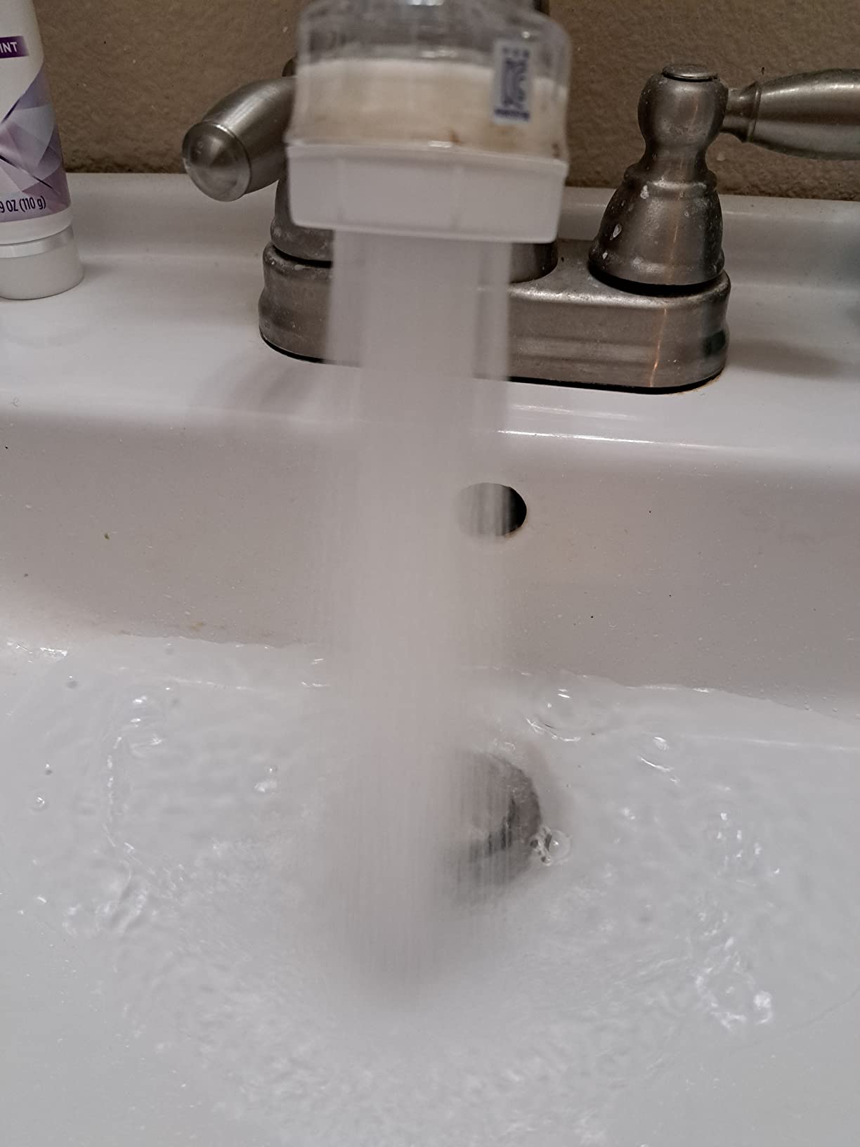 [6 Months Set] Water Filter for Sink Faucet and Replacement Set, Sink Water Filter, Vitamin C Gel, NSF Certified - Removes Impurities, Chlorine and Rust - Skin Hydration, Made in Korea - Customer Photo 1