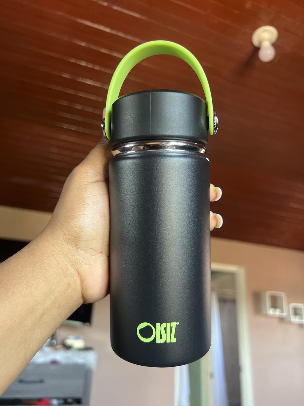 OISIZ Kids Water Bottle with Straw Lid 14oz, Vacuum Insulated 316 Stainless Steel Water Bottles for Kids for School, Leakproof Water Bottle, BPA Free and Keep Cold for 24 Hours - Customer Photo 1